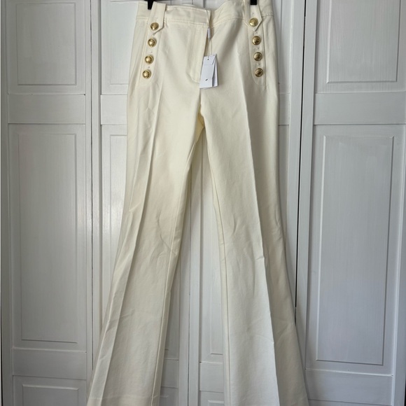 Derek Lam 10 Crosby Robertson Flare Pants NWT - Picture 3 of 5